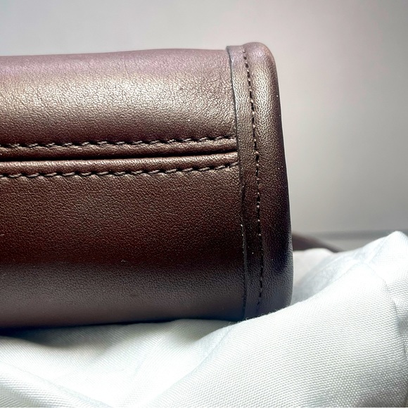 Rare Vintage Mahogany Coach Disco Crossbody Near Mint PRICE FIRM NWOT - Picture 15 of 16
